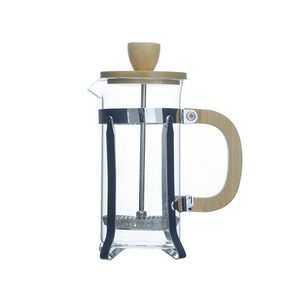 SIYUE 0.35L glass french coffee press Double Walled stainless steel 304 Insulated coffee jug Stainless Steel Maker 9603