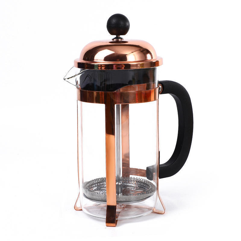 SIYUE  glass Coffee Tea Sets  french coffee presses Plastic Black Heat-resistant Borosilicate french coffee maker 9606