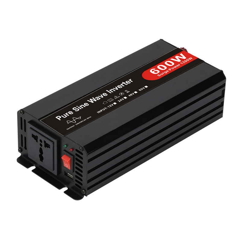 High performance car lighter inverter 12v dc to ac inverter 600 watt power inverter