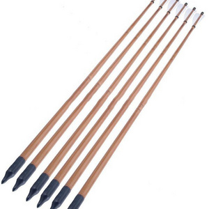 Traditional Bow Bamboo Arrows Turkey Feathers Bamboo Arrows For Sale