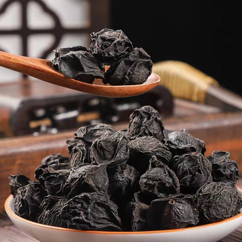 Wholesale 100% Natural Fruit Naturally Dried Smoked Wu Mei Dark Plum