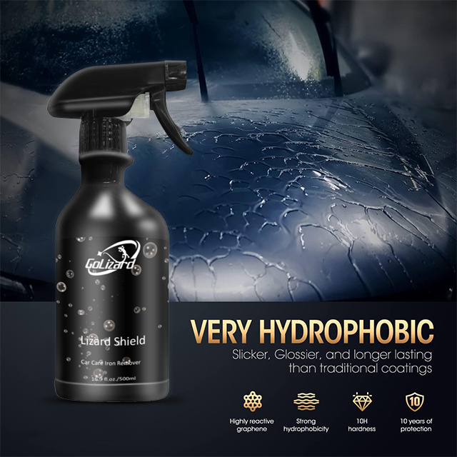 Ceramic nano spray caoting hydrophobic glossy finish beyond ceramic car care 500ml nano ceramic coating Iron powder remover