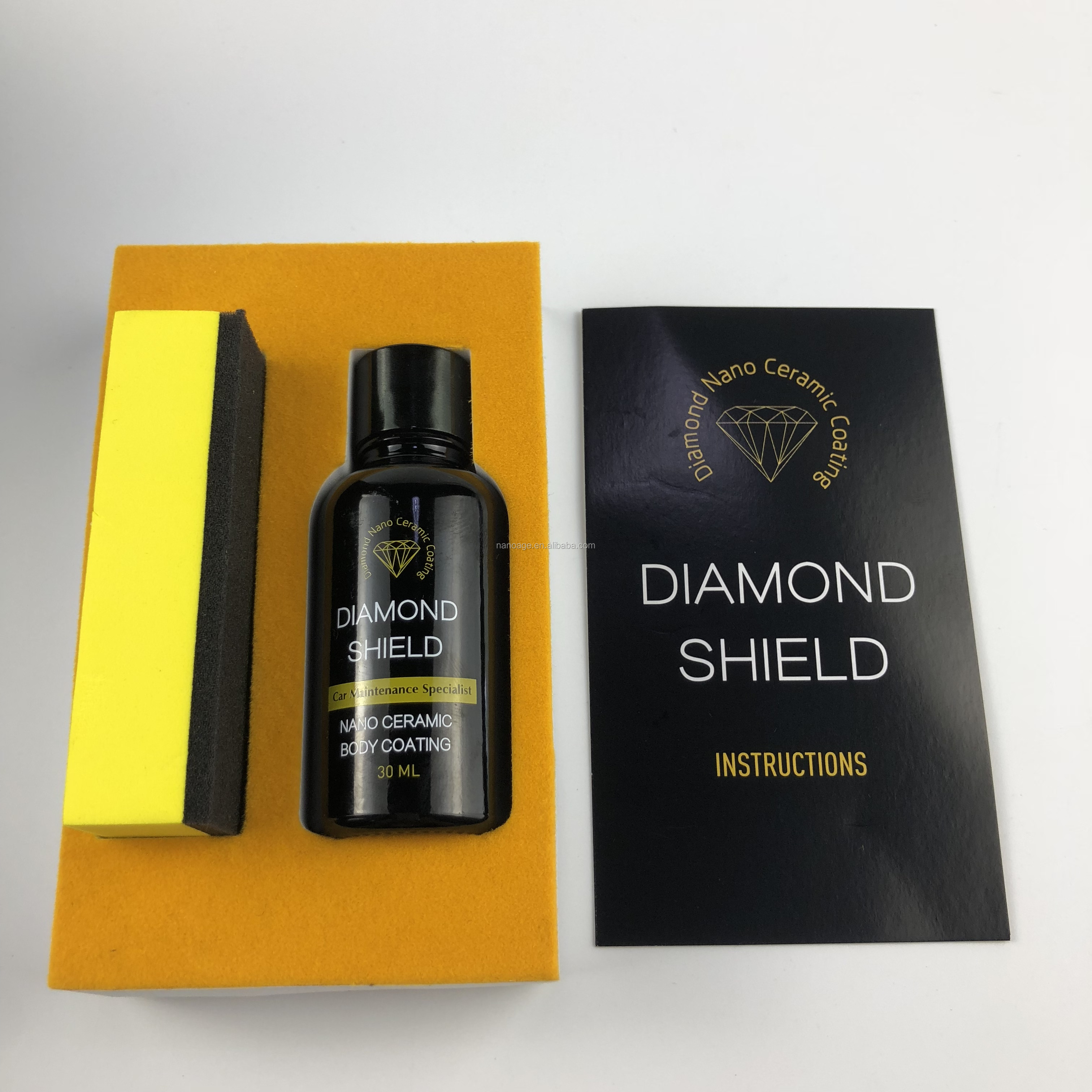 Diamond Nano Coating 9h Car Paint Protection Ceramic Glass Anti-scratch Car Liquid Ceramic Pro Coating Super Hydrophobic Coat