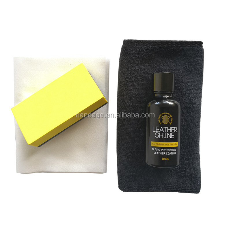 9H Ceramic Car Coating 30ml Leather Coating Scratch-resistant High Quality Waterproof Material For Car Leather Protection