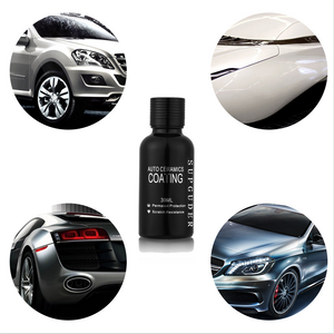 Supguder 10H Nano Super Ceramic Coating Hydrophobic for Cars-High Gloss Ceramic Car Coating Car polish Kit 30ml-Anti Scratch