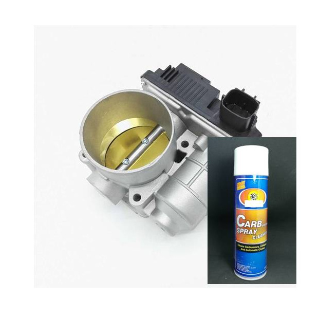 Throttle Body Cleaner Spray Air-Intake Cleaner Carburetor Spray Cleaner Degreaser Carbon Deposit Engine Restore Car Maintenance