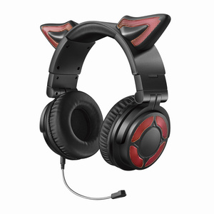 PurrfectNoise-Cancelling Headphones with Cat Ear Design