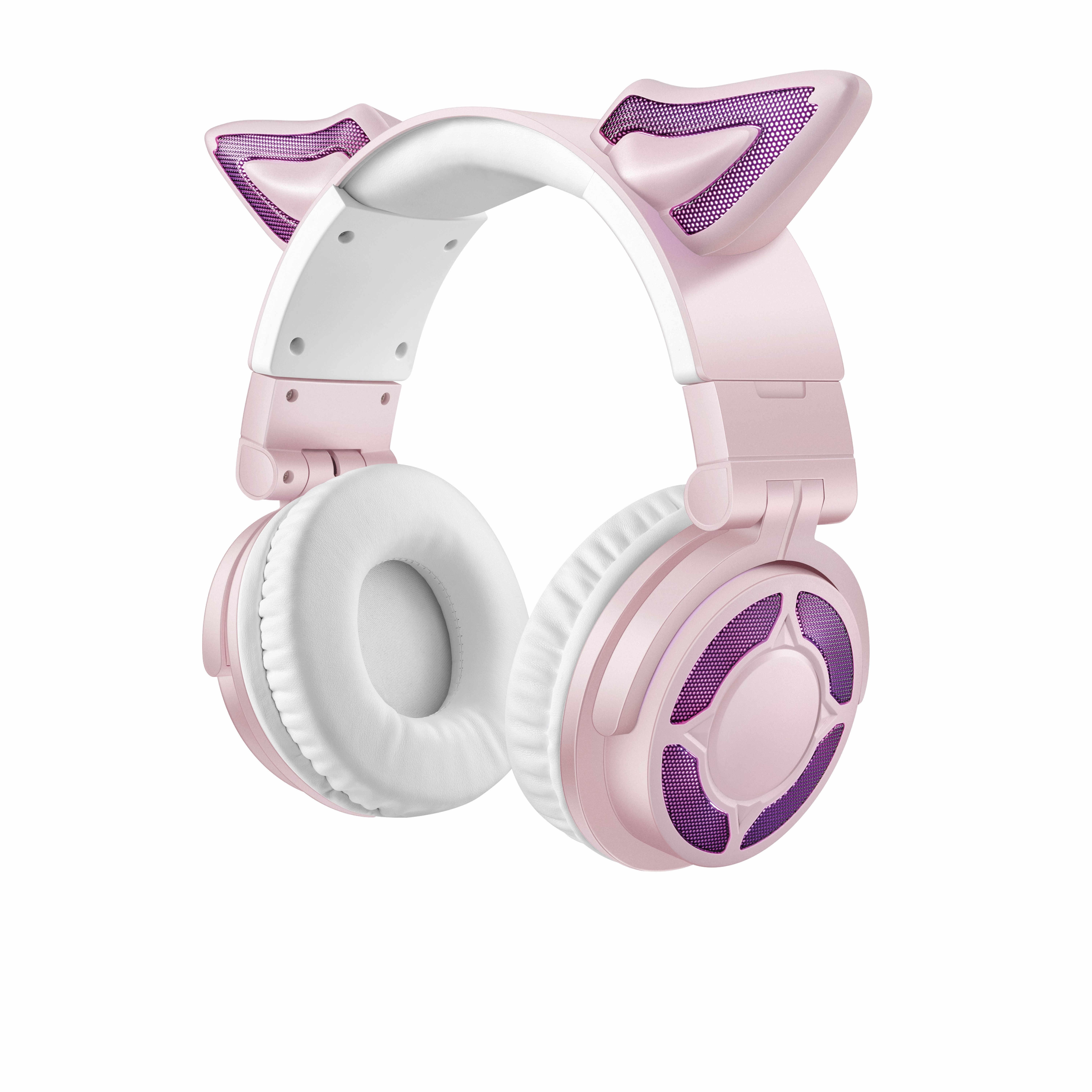 PurrfectNoise-Cancelling Headphones with Cat Ear Design