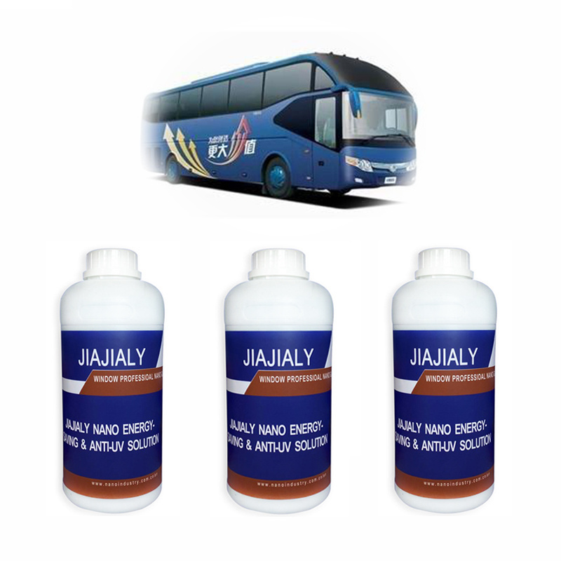 Eco-friendly Spray Nano Ceramic Glass Coating for Bus Heat Insulation and Protection