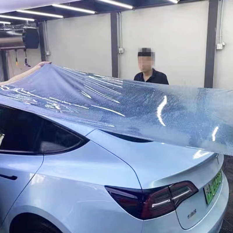 NKODA Best quality auto tinted glass protection film car roof window protection film TPU solar control car roof skylight film