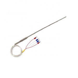 High acccuracy class A 2/3/4 wires rtd pt100 thermocouple sensors with PTFE lead wire