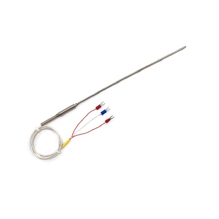 High acccuracy class A 2/3/4 wires rtd pt100 thermocouple sensors with PTFE lead wire