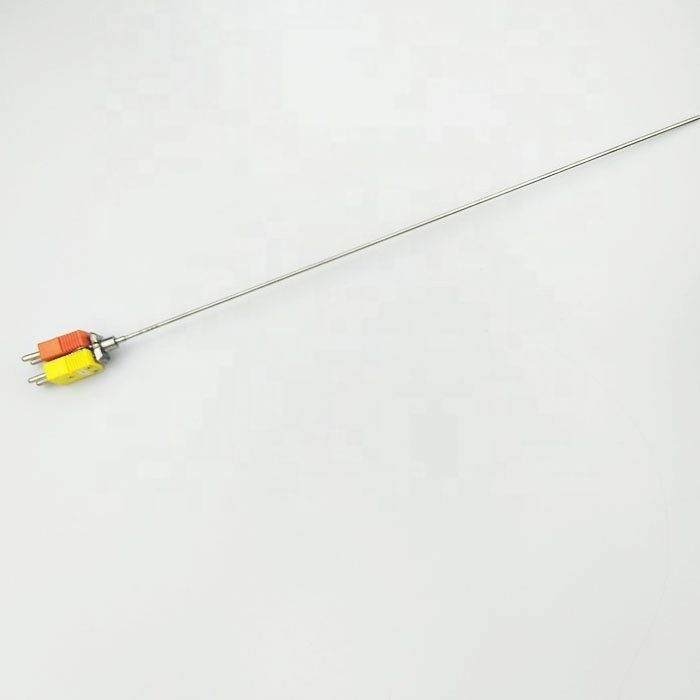 Industrial furnaces temperature sensor double elements J type MI cable thermocouples