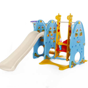 Toddler Colorful slide and swing Climber Freestand indoor outdoor playground swing and slide multifunction baby swing and slide