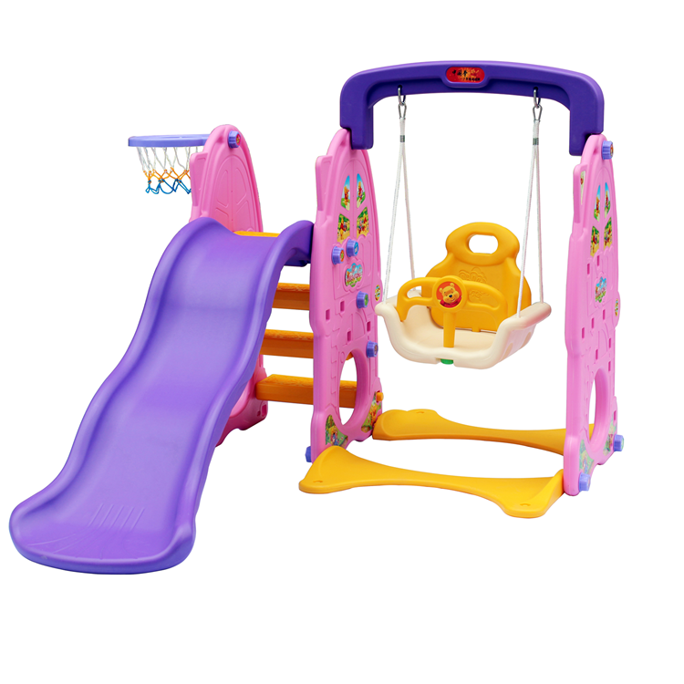 Children indoor playground swing and slide kids Baby fold climber slides for kids plastic best plastic slides for kids preschool