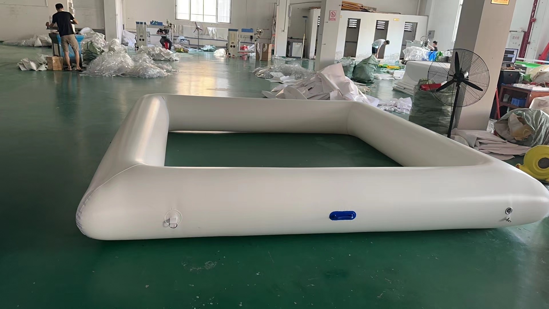 white PVC Inflatable ball pit  Inflatable fence