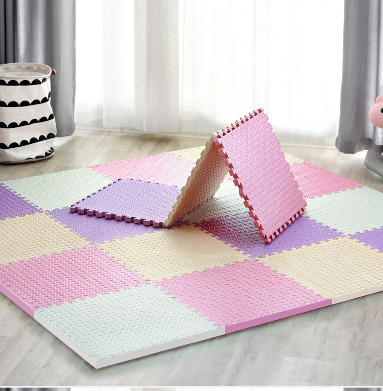 waterproof baby play floor Interlocking tatami eva foam puzzle mat for kids soft eva