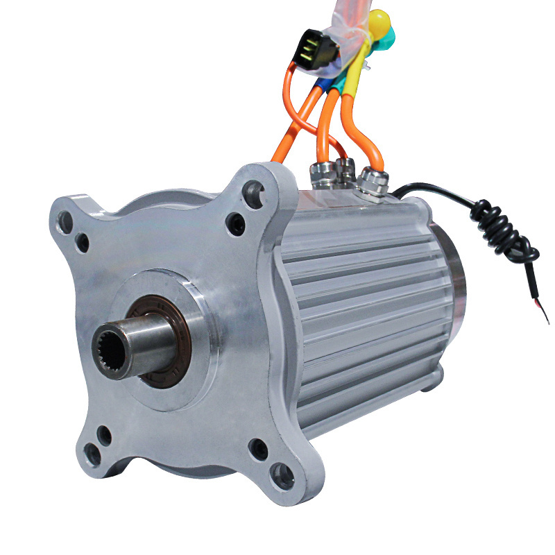 Adult Tricycle Lawn Mower Motor Drive Dc 48V 6Kw Permanent Magnet Electric Motor For Car