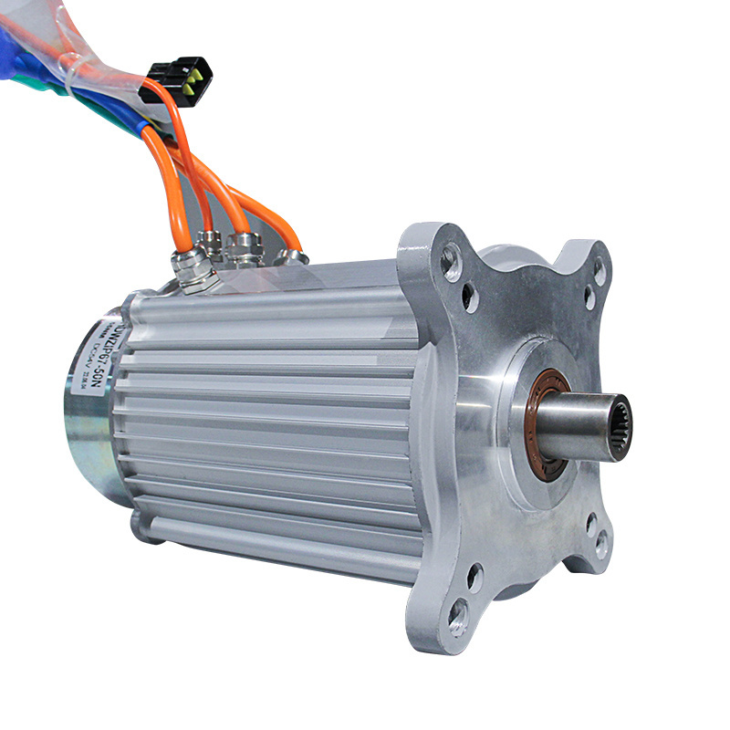 Adult Tricycle Lawn Mower Motor Drive Dc 48V 6Kw Permanent Magnet Electric Motor For Car