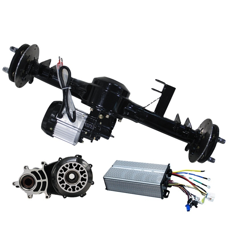 Ev Rickshaw Conversion Kit 1500W High Torque Brushless Speed Controller Permanent Magnet Dc Motor Electric Engine