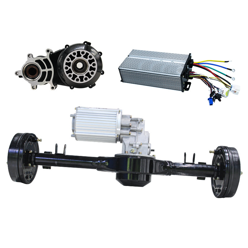 48V 1000W Bldc Axle Rear Axle Tuk Tuk Electric 2000W Tricycle Ev Conversion Kit 5Kw Bldc Motor