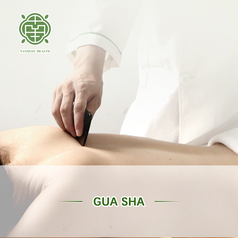 Nanqiao face oil gua sha gua sha heart hole tiger eye gua sha