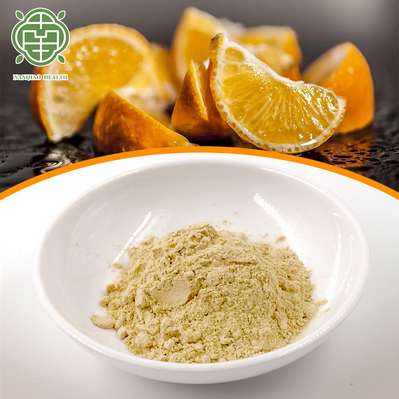 Nanqiao Natural Plant Extracts Bitter Orange Extract Hesperidin 95% Citrus Aurantium Extract Powder for healthy drinking