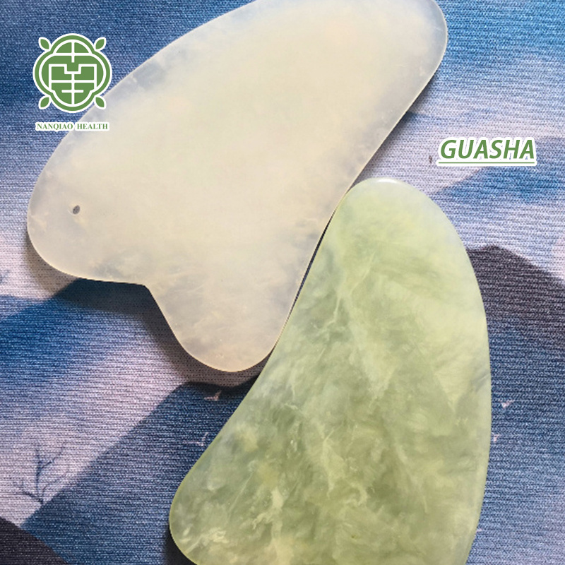 Nanqiao face oil gua sha gua sha heart hole tiger eye gua sha