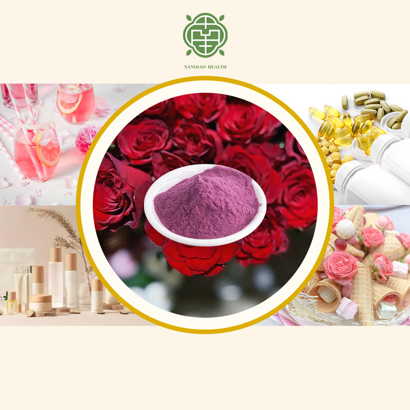 Original Factory Dried 100% Natural Water Soluble Organic Plant Extract Rose Extract Petal Extract Concentrated Pwder