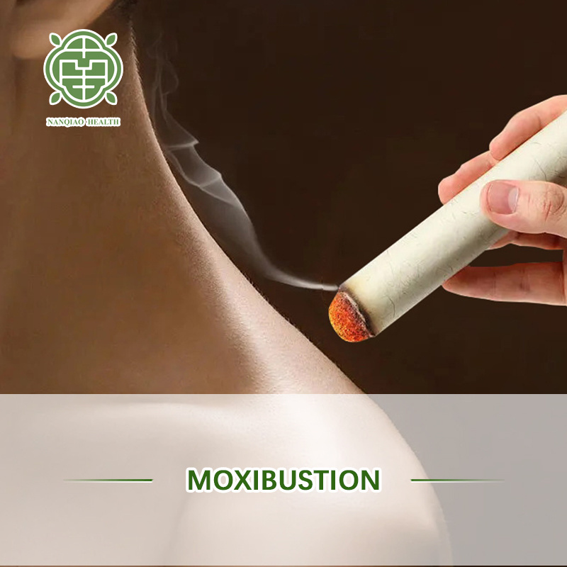 Nanqiao Health Wholesale Aromatic Dispelling Cold Dehumidifying and Warming The Palace Moxibustion Sticks Moxa Roll Sticks