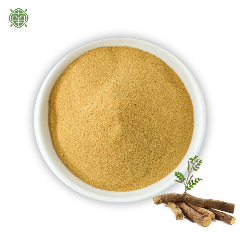 Nanqiao pure natural tribulus terrestris extract powder sciencarin supply catuaba bark extract powder licorice