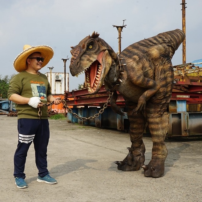 New Arrival Namchi Good Quality Silicone Realistic Animatronic Velociraptor Dinosaurs Costumes