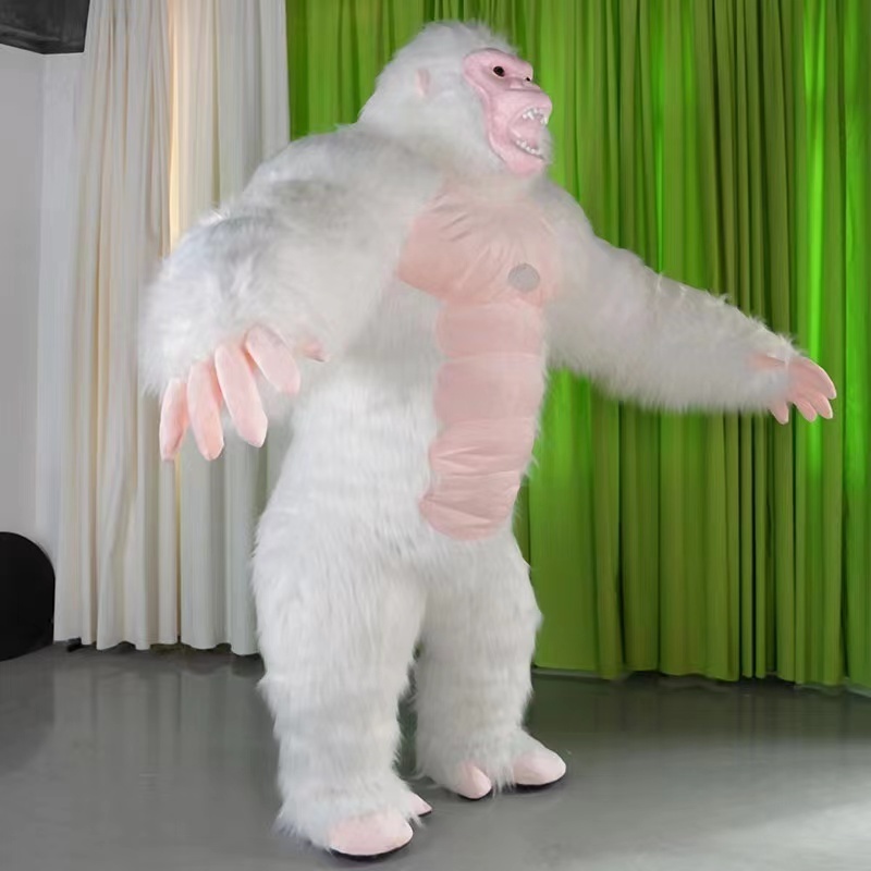 Promotion Event Party Handmade Animal Inflatable Panda Costume Attractive Hot Sale Cosplay Gorrila Suits for Performances