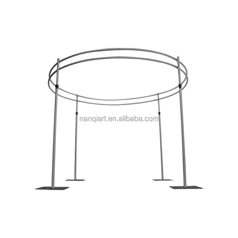 Hot Sale Event Wedding Party Decor Props Adjustable 3M Dome Aluminium Pipe And Drape Backdrop Stand Kit Flowers Display Stand