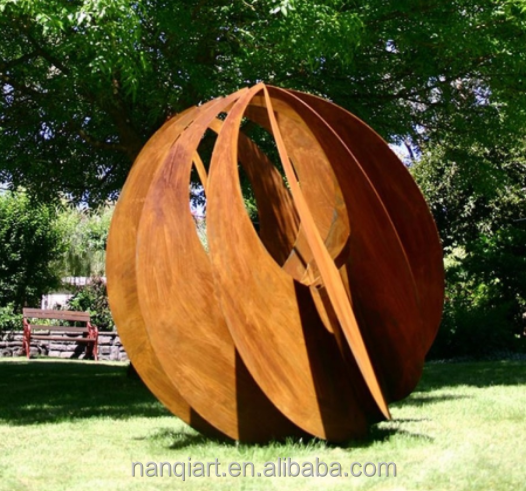 New Arrival Large Abstract Outdoor Garden Metal Sculpture