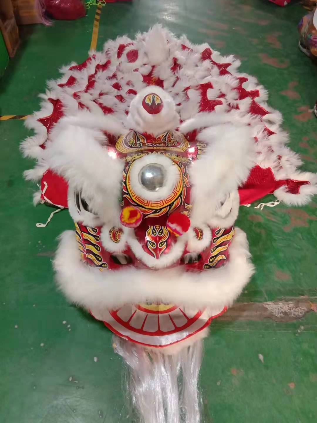 Chinese Culture Lion Dance Costume Normal Size for Adult Two-Person Performance Part of Chinese Performance Wear