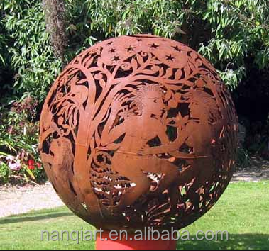 New Arrival Large Abstract Outdoor Garden Metal Sculpture