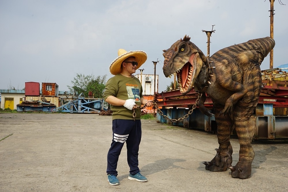 New Arrival Namchi Good Quality Silicone Realistic Animatronic Velociraptor Dinosaurs Costumes