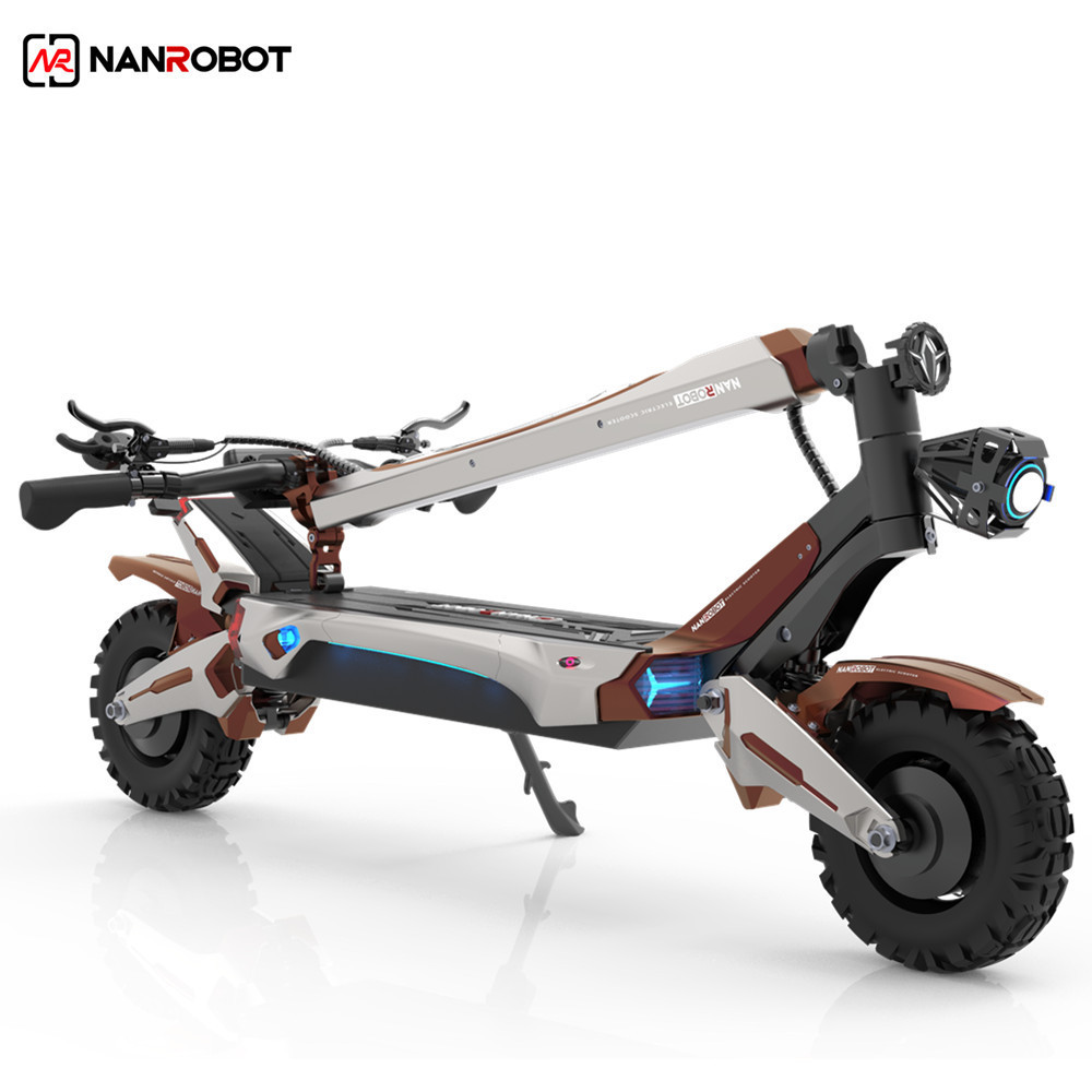 2023 New Product Nanrobot N6 2000w Dual Motors Off Road Tires Two Wheels Fast Electric Scooter For Adults