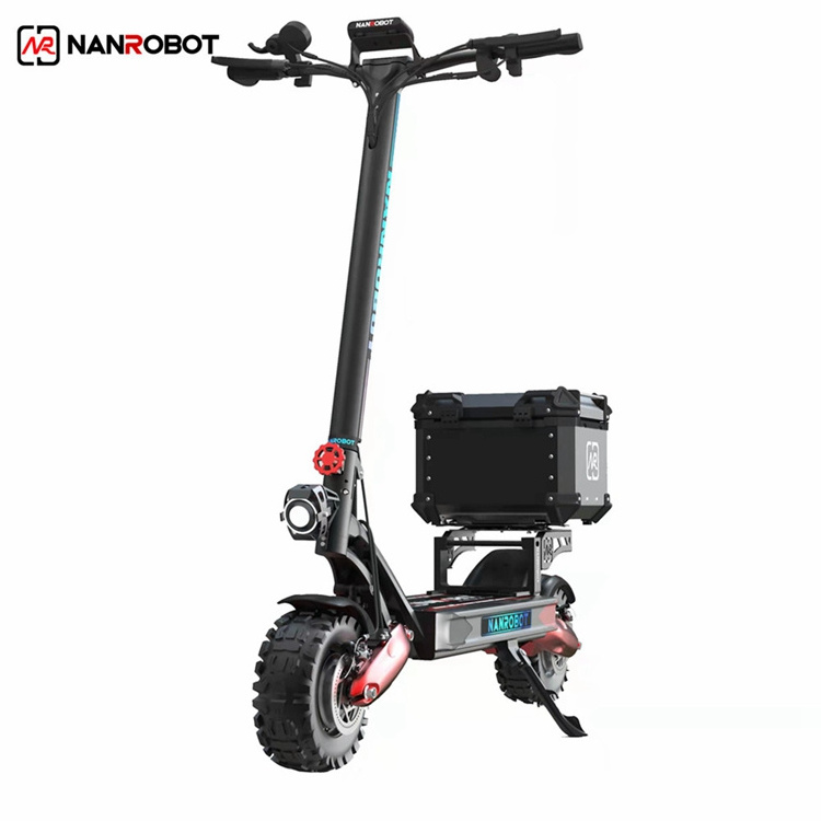 2400W NANROBOT new design LS7+ 11inch offroad two-wheel  dual Motor powerful Electric Scooter Skate Board