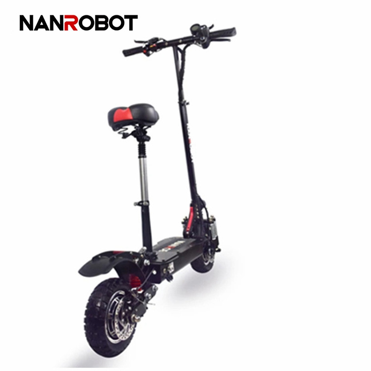 2022 electric scooter foldable hot sale 2000W off road NANROBOT D4+2.0 powerful adult fast folding for e-scooter