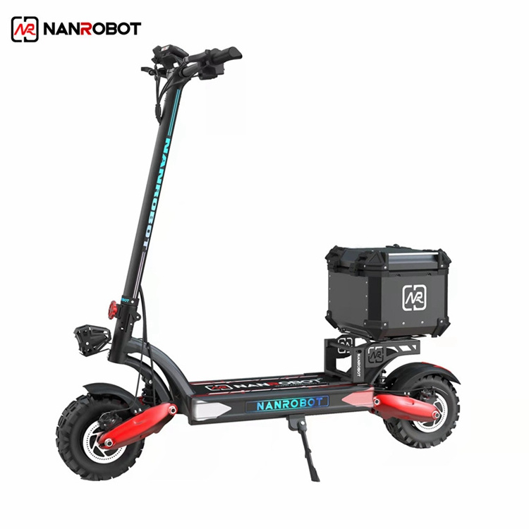 2400W NANROBOT new design LS7+ 11inch offroad two-wheel  dual Motor powerful Electric Scooter Skate Board