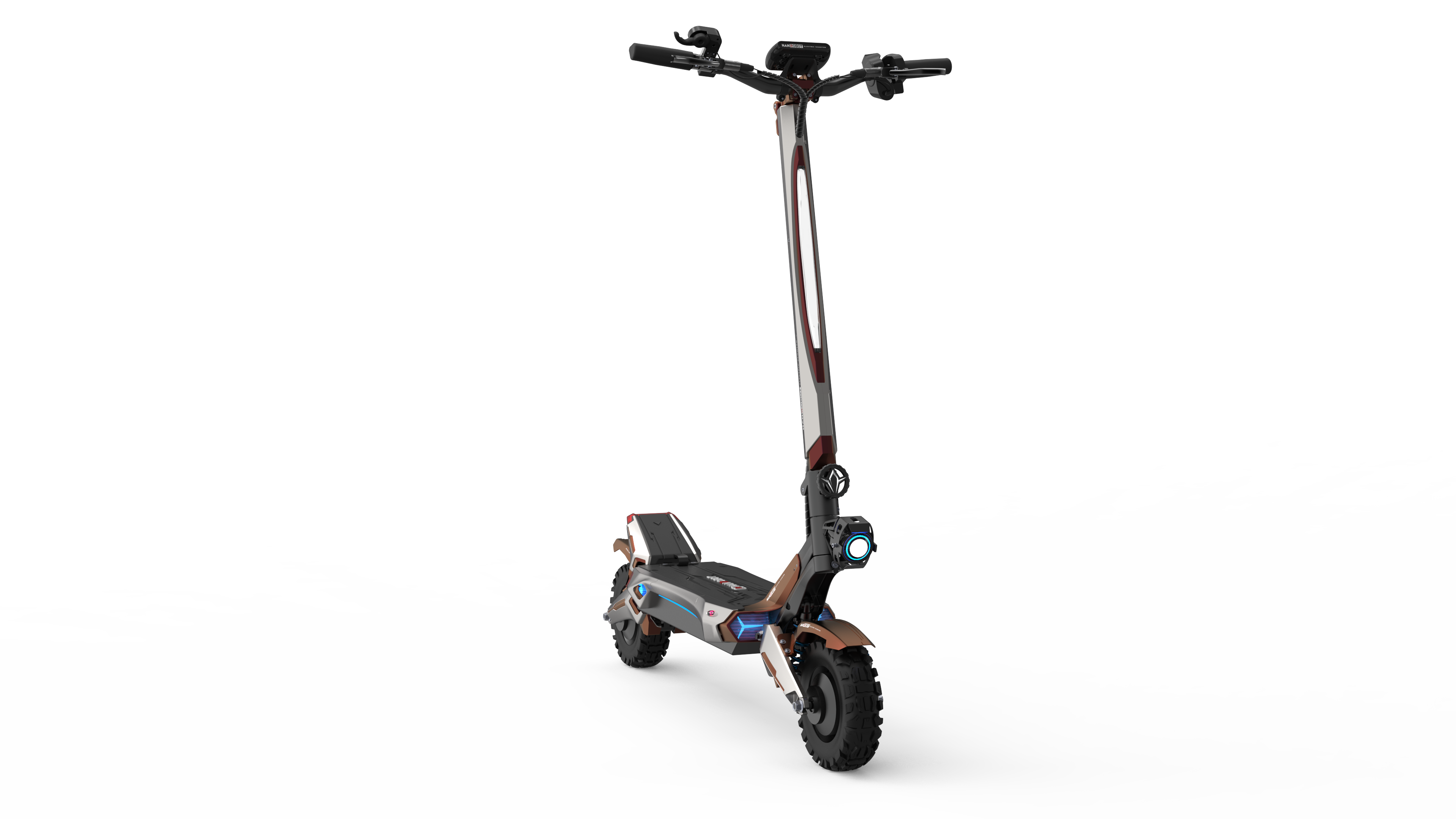 EU Store NANROBOT Electric Scooter  52V 26Ah 2000W Dual Motor Off Road Monster E-scooter Top 65km/h(40mph)