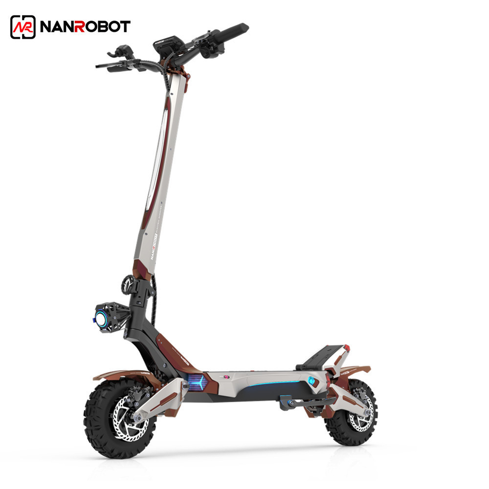 2023 New Product Nanrobot N6 2000w Dual Motors Off Road Tires Two Wheels Fast Electric Scooter For Adults