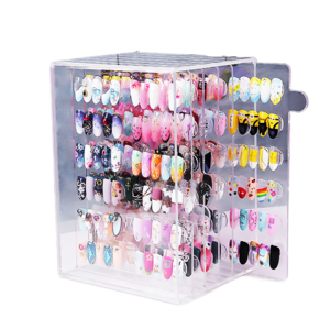 Transparent  Molding Manicure Display Acrylic Showing Stand