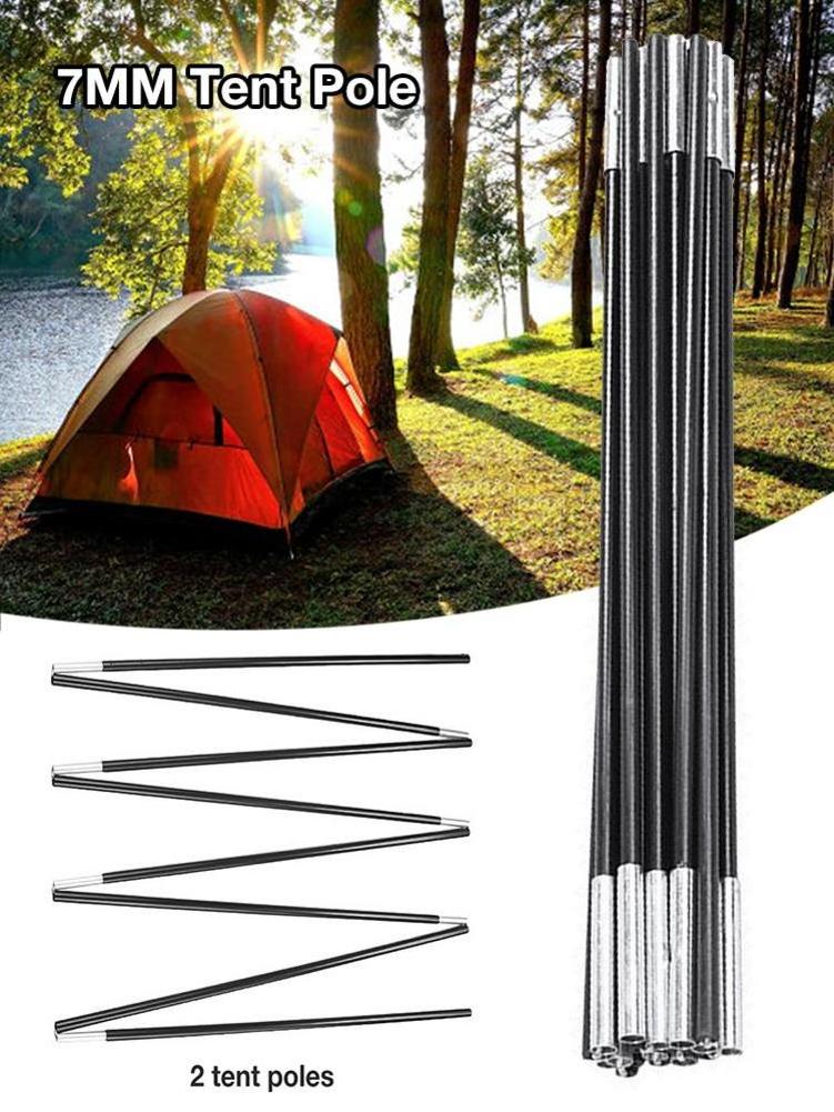 aluminum telescopic pole with spring button lock flexible telescopic pole custom telescopic pole