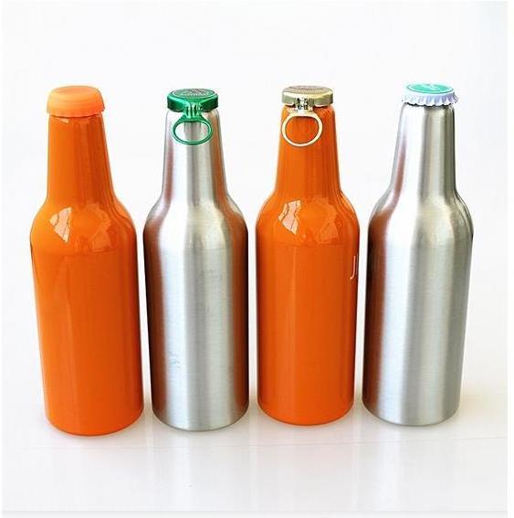 Drink aluminium bottle for juice cola water Aluminum Bottle for Beverage aluminum aerosol can custom aerosol container