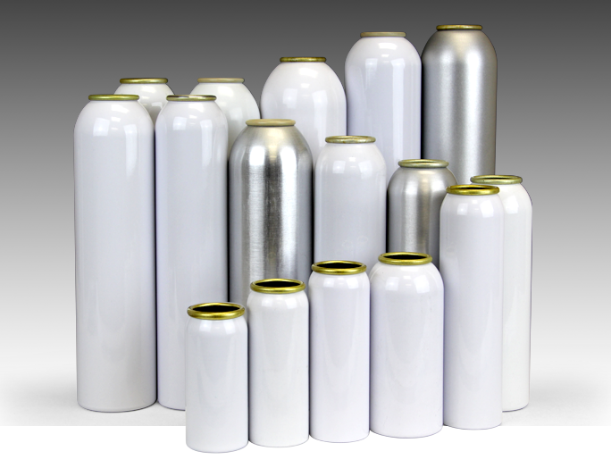 Aluminum body spray aerosol can bottle mist spray bottle  oil spray bottle refillable aerosol 20-800ml