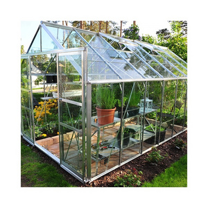 Low Price High Quality Eco-Friendly Green House Greenhouse For Garden Strong Hobby Polycarbonate Garden Greenhouses