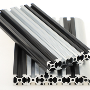 T v slot 2020 2040 2060 wholesale v- slot bars black extrusion aluminum profiles